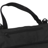 Roll Up Tool Bag 5 Zipper Pockets Portable Oxford Cloth Electricians Tool Bag for Carpenter Plumber Black