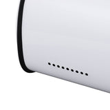 Bread Bin Bread Box Bread Holder Storage Container With Small Window for Kitchen Countertop White