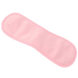 Neck Castor Oil Pack Wrap Polyester Cotton Castor Oil Pack for Liver Less Mess Reusable Washable Comfort Sleep Fit Pink