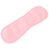 Neck Castor Oil Pack Wrap Polyester Cotton Castor Oil Pack for Liver Less Mess Reusable Washable Comfort Sleep Fit Pink - Rear View