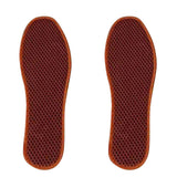 Bamboo Charcoal Deodorant Mesh Insoles Breathable Absorb Sweat Shoe Pads for Men Women Khaki 38