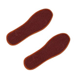 Bamboo Charcoal Deodorant Mesh Insoles Breathable Absorb Sweat Shoe Pads for Men Women Khaki 38