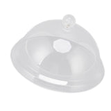 Food Cover Acrylic Transparent Thickened Fall Resistant Dustproof Food Preservation Cover with Handle 21cm - 45-Degree Angle