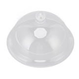 Food Cover Acrylic Transparent Thickened Fall Resistant Dustproof Food Preservation Cover with Handle 21cm - Low Angle