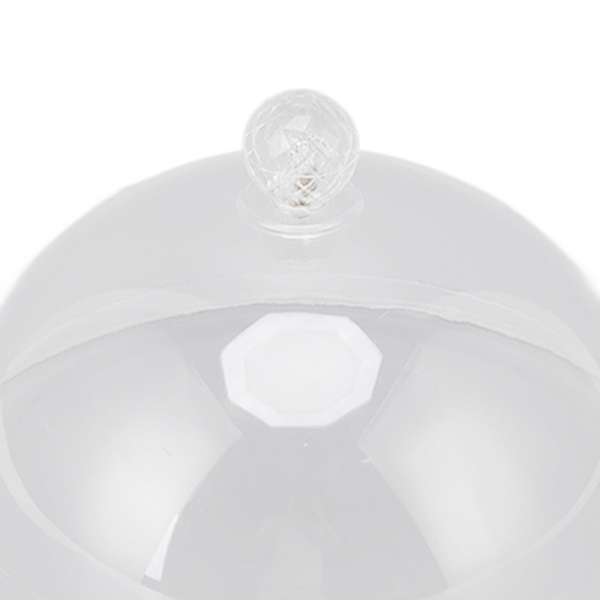 Food Cover Acrylic Transparent Thickened Fall Resistant Dustproof Food Preservation Cover with Handle 21cm