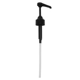 8ml Syrup Pressure Pump Sauce Bottle Pump Nozzle Drinks Measuring Pressure Head for MONIN 1883 Black