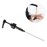 8ml Syrup Pressure Pump Sauce Bottle Pump Nozzle Drinks Measuring Pressure Head for MONIN 1883 Black