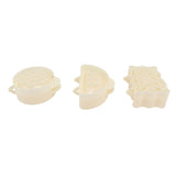 3PCS Pie Molds Set Environmentally Friendly ABS Mini Hand Pie Maker for Apple Pie Kitchen Christmas