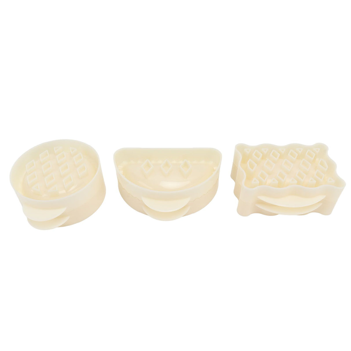 3PCS Pie Molds Set Environmentally Friendly ABS Mini Hand Pie Maker for Apple Pie Kitchen Christmas