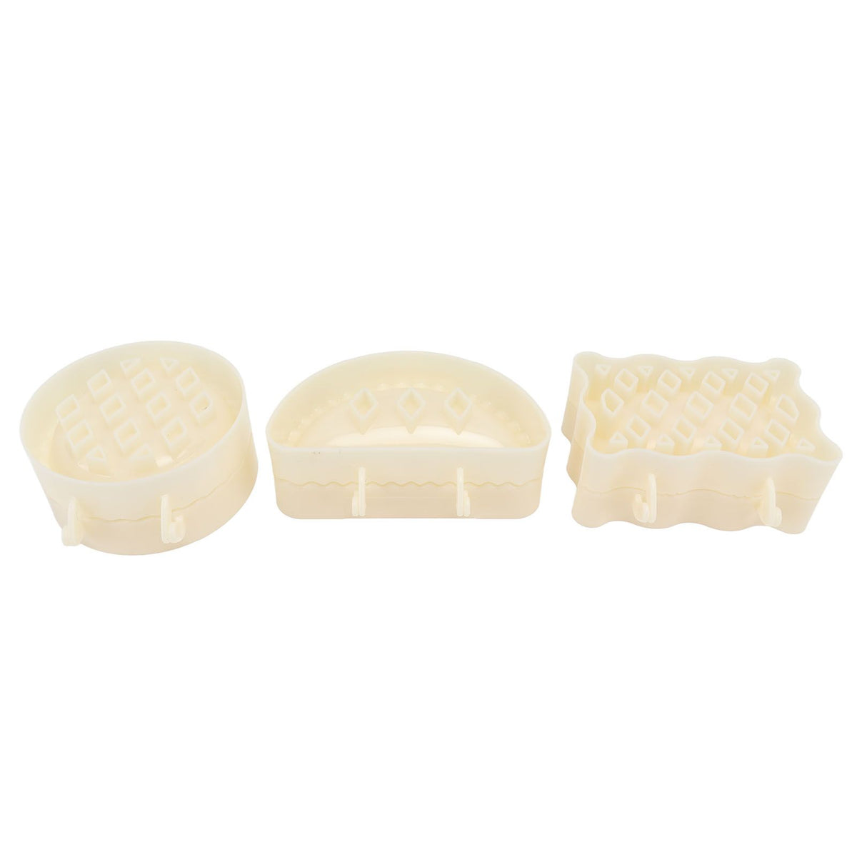 3PCS Pie Molds Set Environmentally Friendly ABS Mini Hand Pie Maker for Apple Pie Kitchen Christmas