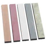 5Pcs Knife Sharpening Stone Knife Sharpener 1000 3000 5000 8000 10000 Grit for Home Kitchen Use - Top-Down View