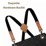 Work Apron Waterproof Breathable Adjustable Thickened Unisex Kitchen Apron with Pockets for BBQ Gardening Black