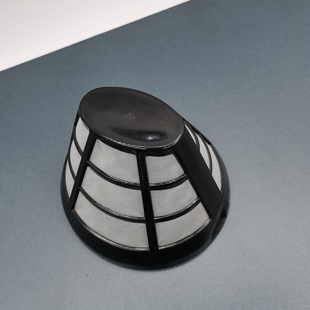 2PCS Reusable Coffee Filter Stainless Steel Nylon Effective Filtering Permanent Cone Coffee Maker Filter for Home
