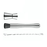 Stainless Steel Crushed Popsicle Mixing Stick Fruit Muddle Pestle Wine Supplies for Barware Tool