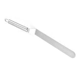 Stainless Steel Blade Offset Spatula Portable Cream Icing Spatula for Pastry Cake Decoration - Front View