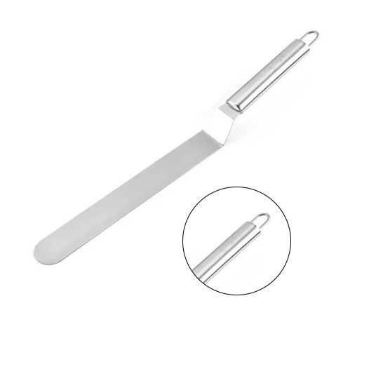 Stainless Steel Blade Offset Spatula Portable Cream Icing Spatula for Pastry Cake Decoration