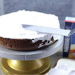 Stainless Steel Blade Offset Spatula Portable Cream Icing Spatula for Pastry Cake Decoration
