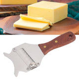 Truffle Grater Adjustable Easy to Use Stainless Steel Truffle Grater Cutter with Ergonomic Wooden Handle for Chocolate - Extra Image