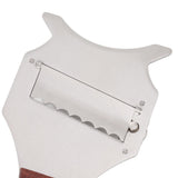 Truffle Grater Adjustable Easy to Use Stainless Steel Truffle Grater Cutter with Ergonomic Wooden Handle for Chocolate