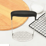 Stainless Steel Potato Masher Home Manual Potato Press Kitchen Sweet Potato Mud Mash Tool