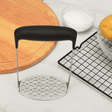Stainless Steel Potato Masher Home Manual Potato Press Kitchen Sweet Potato Mud Mash Tool