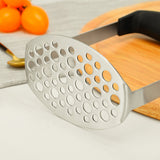 Stainless Steel Potato Masher Home Manual Potato Press Kitchen Sweet Potato Mud Mash Tool - Extra Image