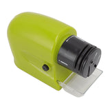 Electric Knife Sharpener Electric Knife Sharpening Machine Tool for Household Kitchen - Side View