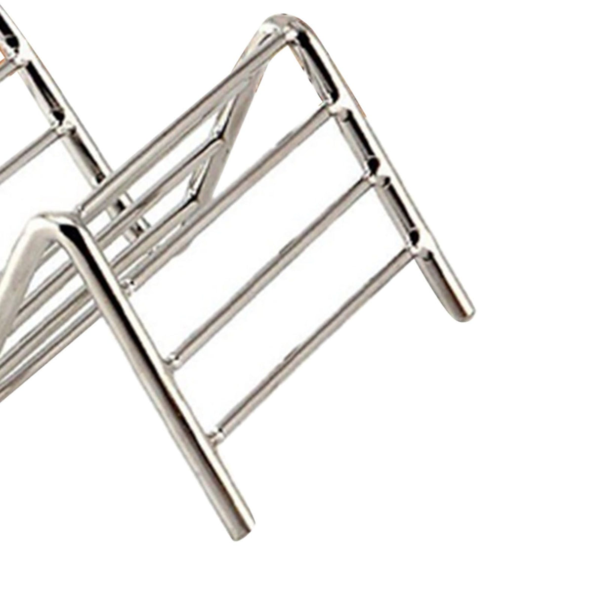 Stainless Steel V Shaped Taco Holder Corn Roll Spring Roll Taco Stand Home Pancake Food Rack 1‑2 Grids 6.3x9.5x4.5cm/2.5x3.7x1.8in