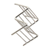 Stainless Steel V Shaped Taco Holder Corn Roll Spring Roll Taco Stand Home Pancake Food Rack 1‑2 Grids 6.3x9.5x4.5cm/2.5x3.7x1.8in - Extra Image