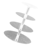 Cupcake Stand Multi Round Tiers Transparent Acrylic High Stability Cupcake Tower for Display Serving Party 4 Tier