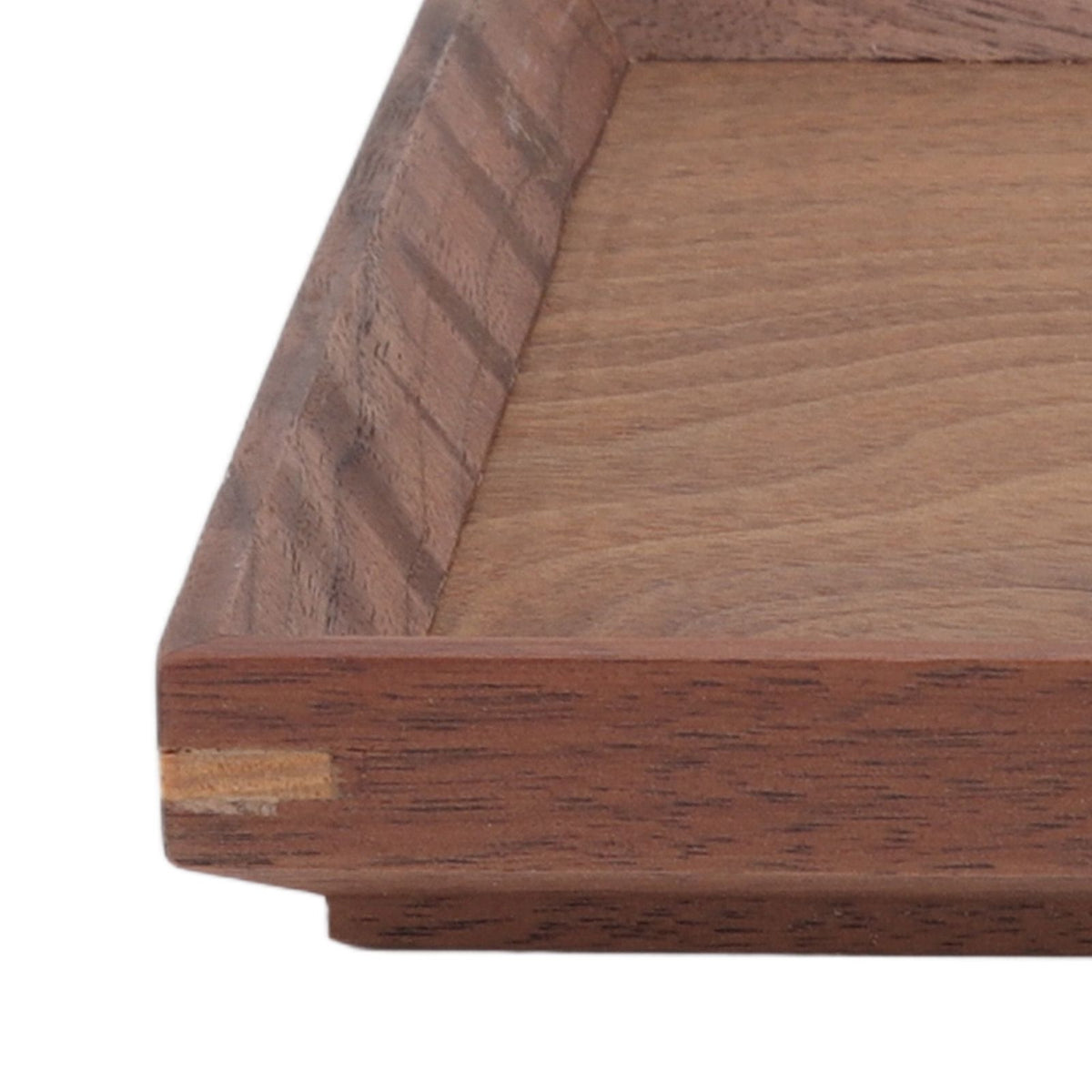 Black Walnut Tray Simple Fashion Serving Tray Serve Tea Fruit Cheese Wine Or Meals Small Square