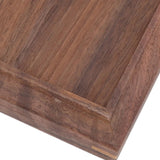 Black Walnut Tray Simple Fashion Serving Tray Serve Tea Fruit Cheese Wine Or Meals Small Square
