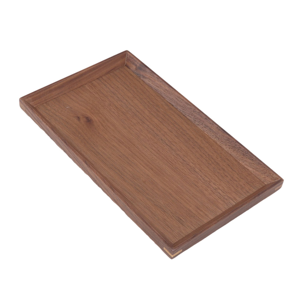 Black Walnut Tray Simple Fashion Serving Tray Serve Tea Fruit Cheese Wine Or Meals Small Rectangle