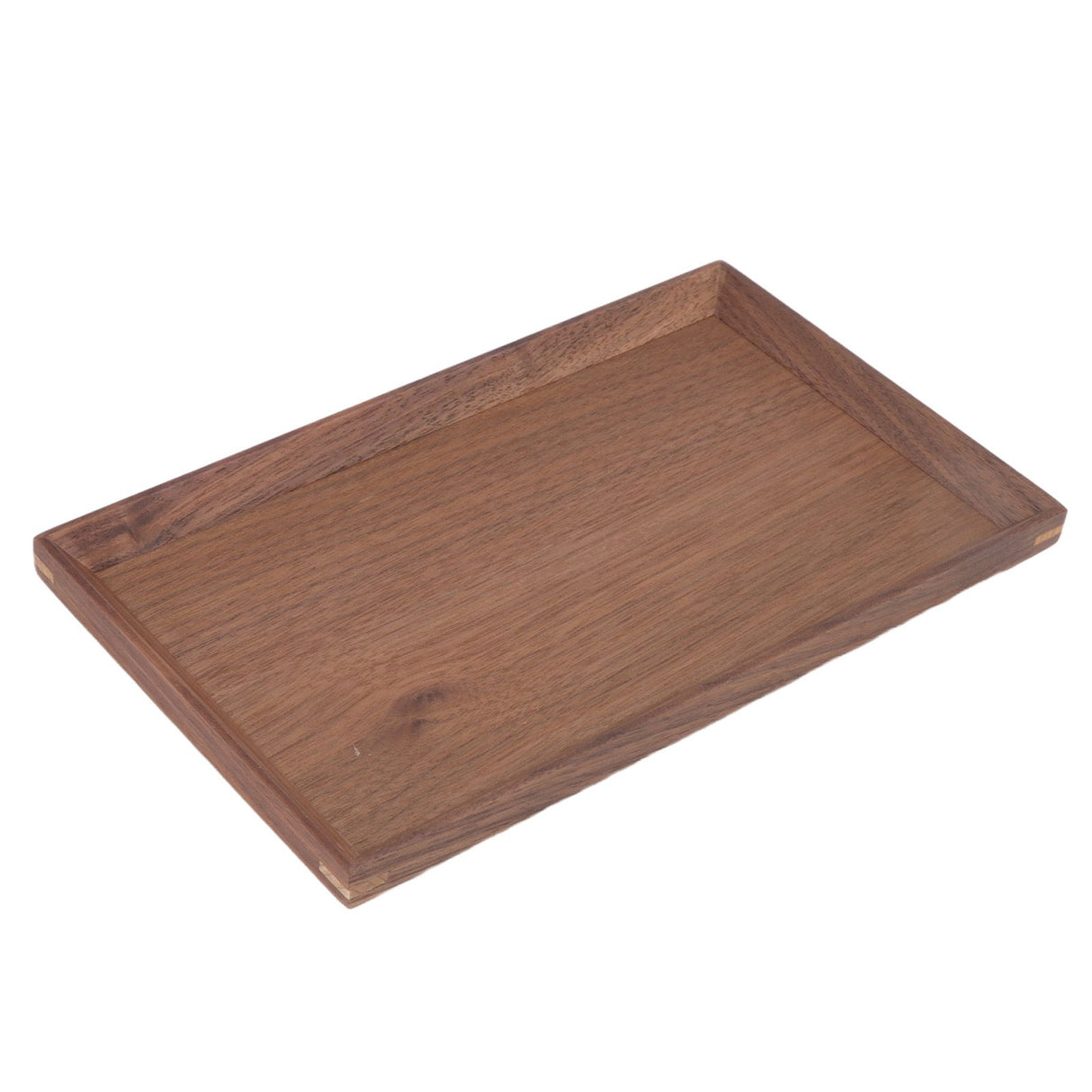 Black Walnut Tray Simple Fashion Serving Tray Serve Tea Fruit Cheese Wine Or Meals Small Rectangle