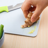 Foldable Kitchen Cutting Board Portable Plastic Fruit Chopping Board for Outdoor Picnic Camping Nordic Grey Blue 20x12.5x0.8cm