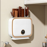 Wall Mounted Knife Holder Utensil Drying Rack Hot Air Circulation Knife Chopping Board Tableware Stand CN Plug 220V - Extra Image