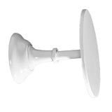 Metal Cake Stand European Style Anti Slip Round Cake Stand for Weddings Parties Anniversaries Medium White - Top-Down View