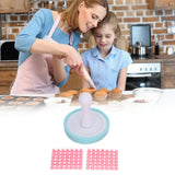 Letter Cookie Stamps Safe Flexible Alphabet Shape DIY Biscuit Cake Mold for Baking Tool