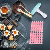 Letter Cookie Stamps Safe Flexible Alphabet Shape DIY Biscuit Cake Mold for Baking Tool