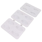 Meatball Making Mold ABS Meatloaf Maker Press Tool Dishwasher Safe Meatball Maker for Kitchen DIY Four Grids