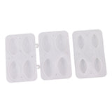 Meatball Making Mold ABS Meatloaf Maker Press Tool Dishwasher Safe Meatball Maker for Kitchen DIY Four Grids - Rear View