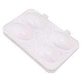 Meatball Making Mold ABS Meatloaf Maker Press Tool Dishwasher Safe Meatball Maker for Kitchen DIY Four Grids