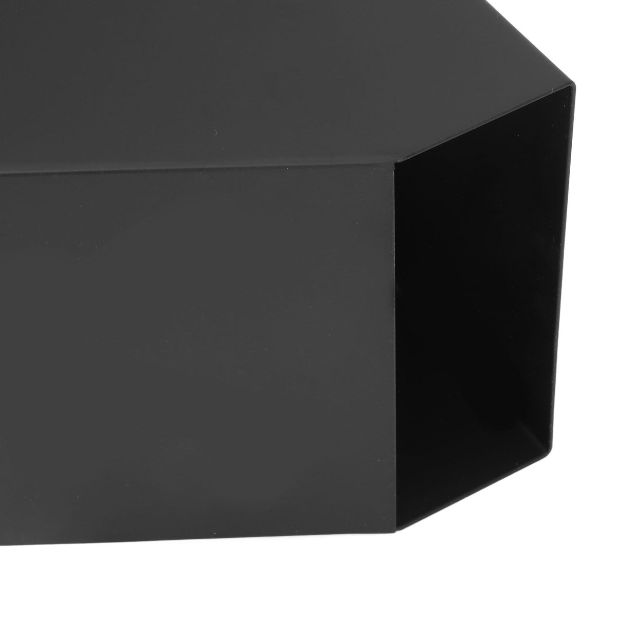 Coffee Knock Box Embedded Bottomless Coffee Knocking Slag Bucket Cafe Bar Powder Grounds Box Black