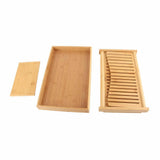 Bamboo Foldable Bread Slicing Guide Toast Loaf Cutting Guide Slicing Maker Kitchen DIY Baking Pastry Tools