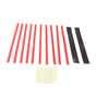 Wall Coffee Capsule Holder Coffee Storage Display Rack PVC Space Saving for Home Kitchen Red