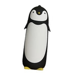 Water Bottle Penguin Design Heat Insulation 300ml Portable Water Cup for Outdoor Black