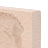 Animal Cookie Mold Lovely Vivid Wooden Biscuit Press Stamp Easy Demoulding Smoothly Cookie Mold Trojan Horse - Extra Image