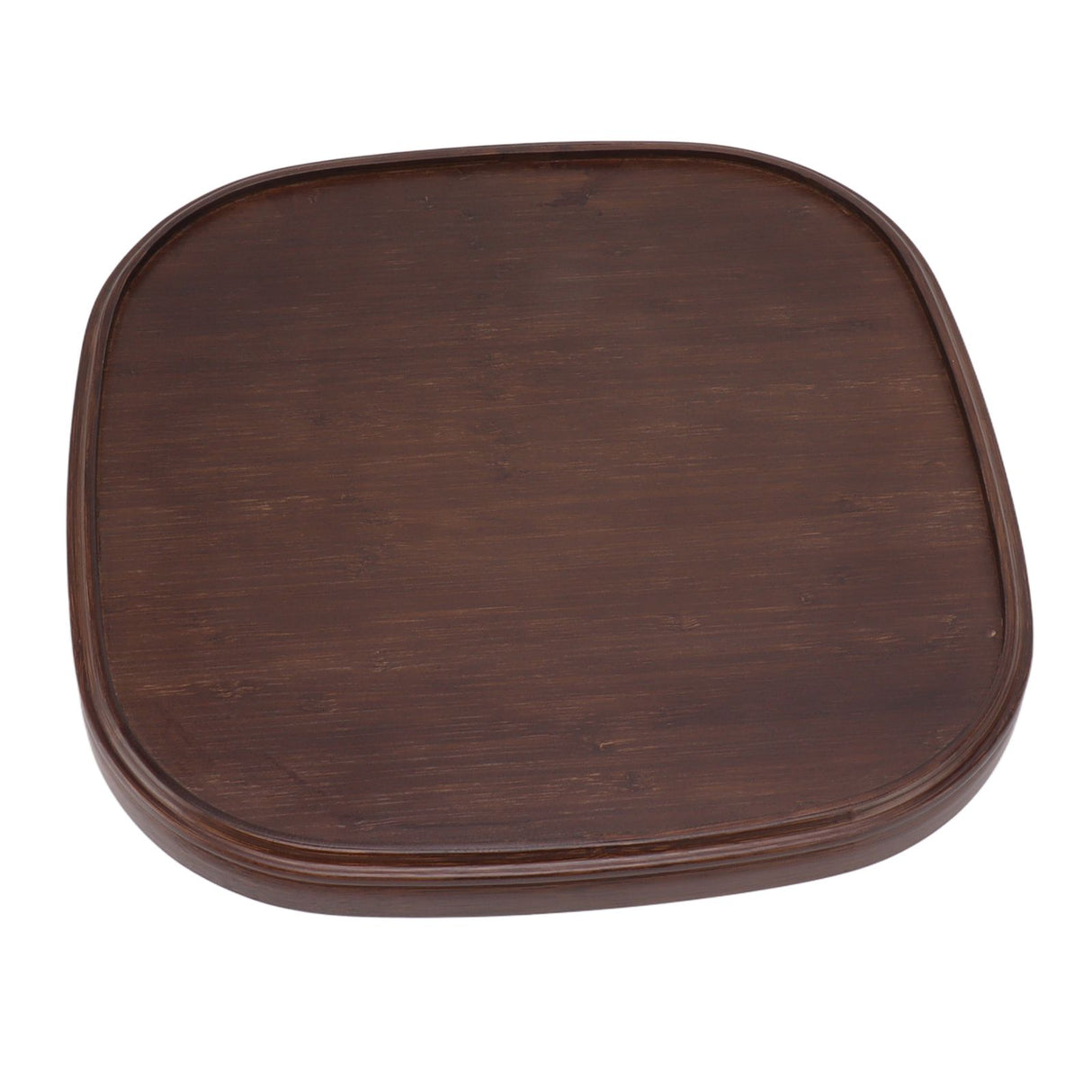 Tea Tray Bamboo Teaboard Refreshment Dried Fruit Teacup Serving Plate Walnut Wood Color L