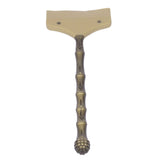 Tea Tray Cleaning Brush High Hardness Alloy Handle Soft Silicone Head Water Scraper Tea Tray Cleaning Sweeper Green