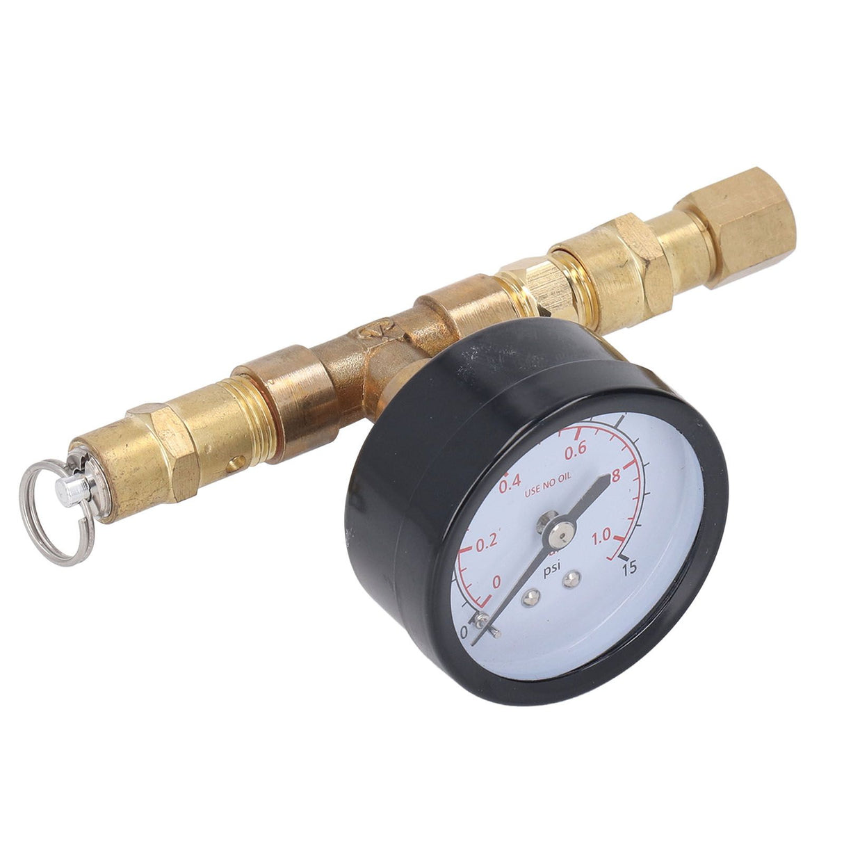 Beer Brew Spunding Valve Adjustable Pressure Relief Valve with Ball Lock Beer Brewing Equipment